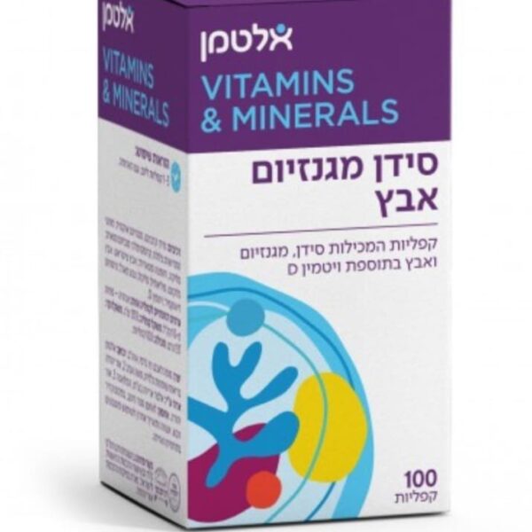 مكمل غذائي סידן מגנזיום אבץ (100)